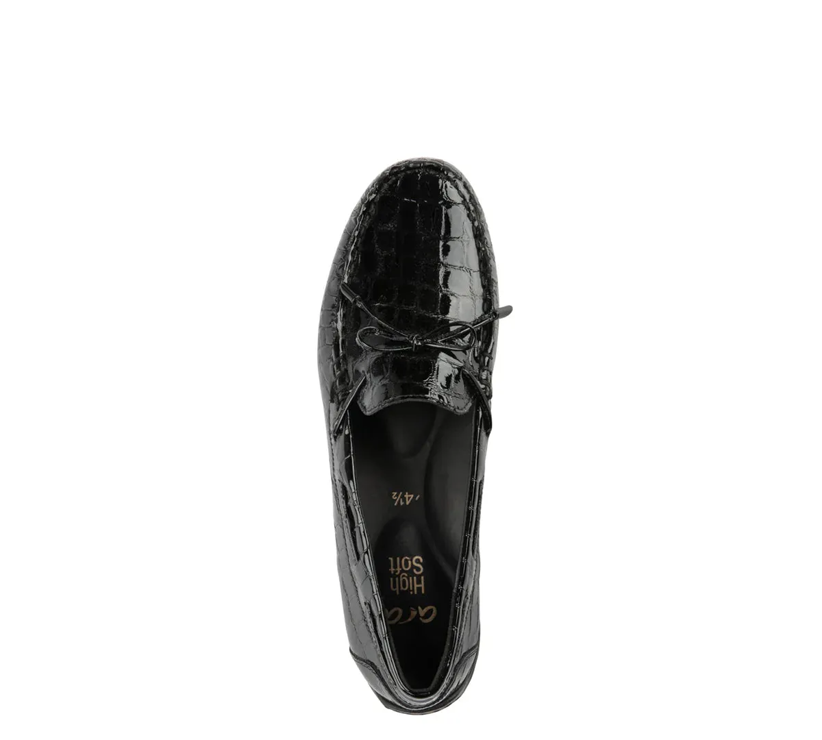 Ara Women's Loafers Alabama-Sport Black Croc