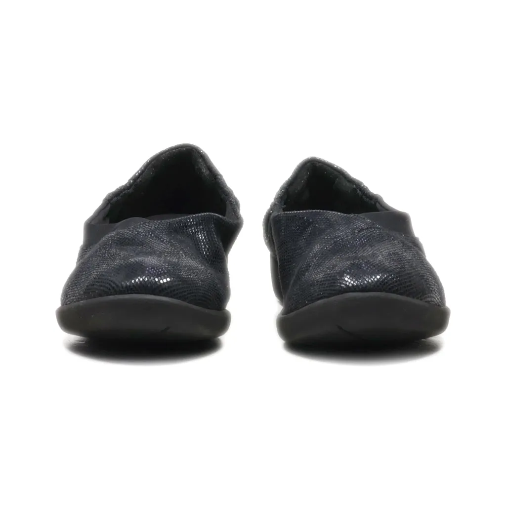 Clarks Ballerinas Fabric Black Colour For Women