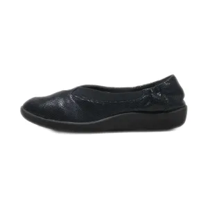 Clarks Ballerinas Fabric Black Colour For Women