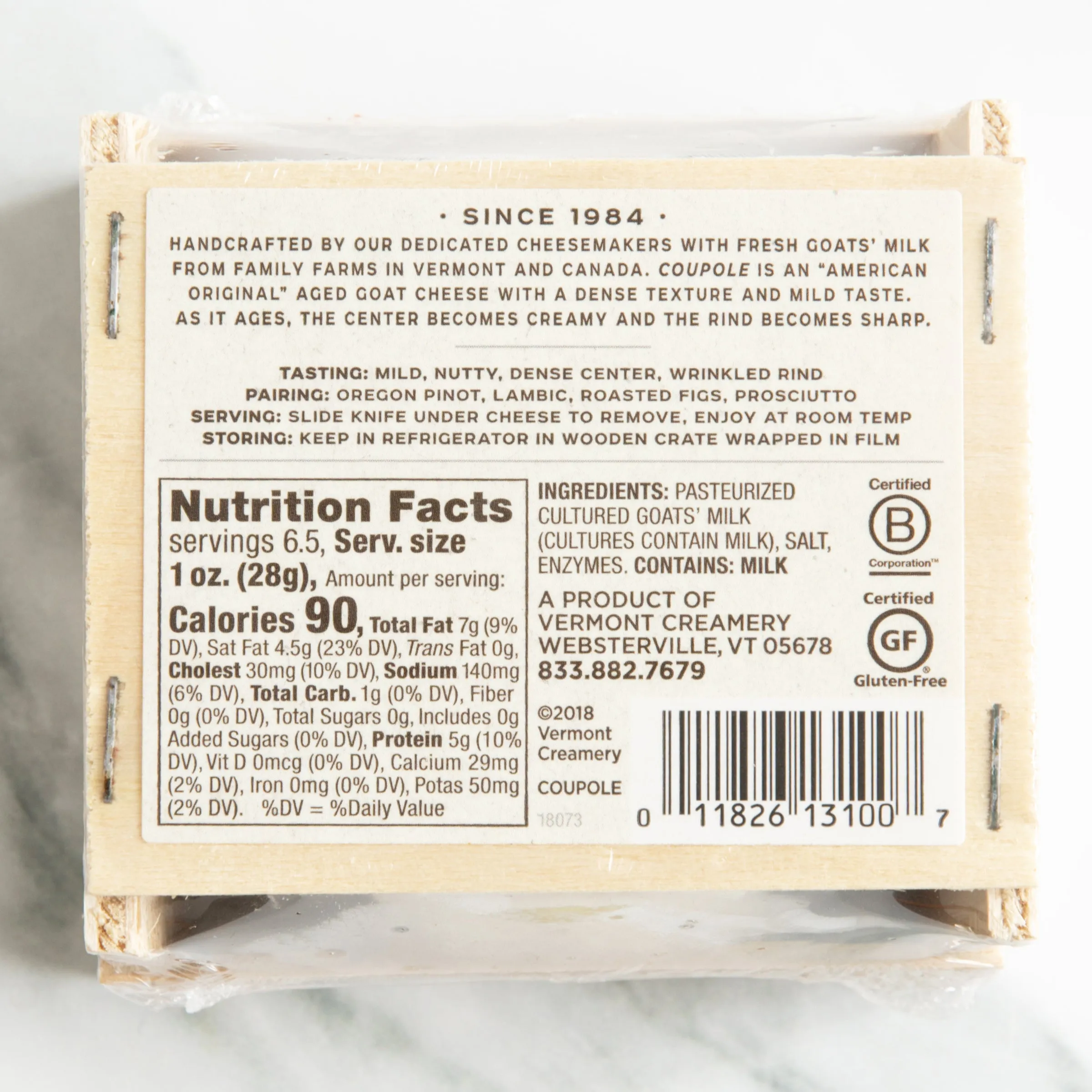 Coupole Cheese