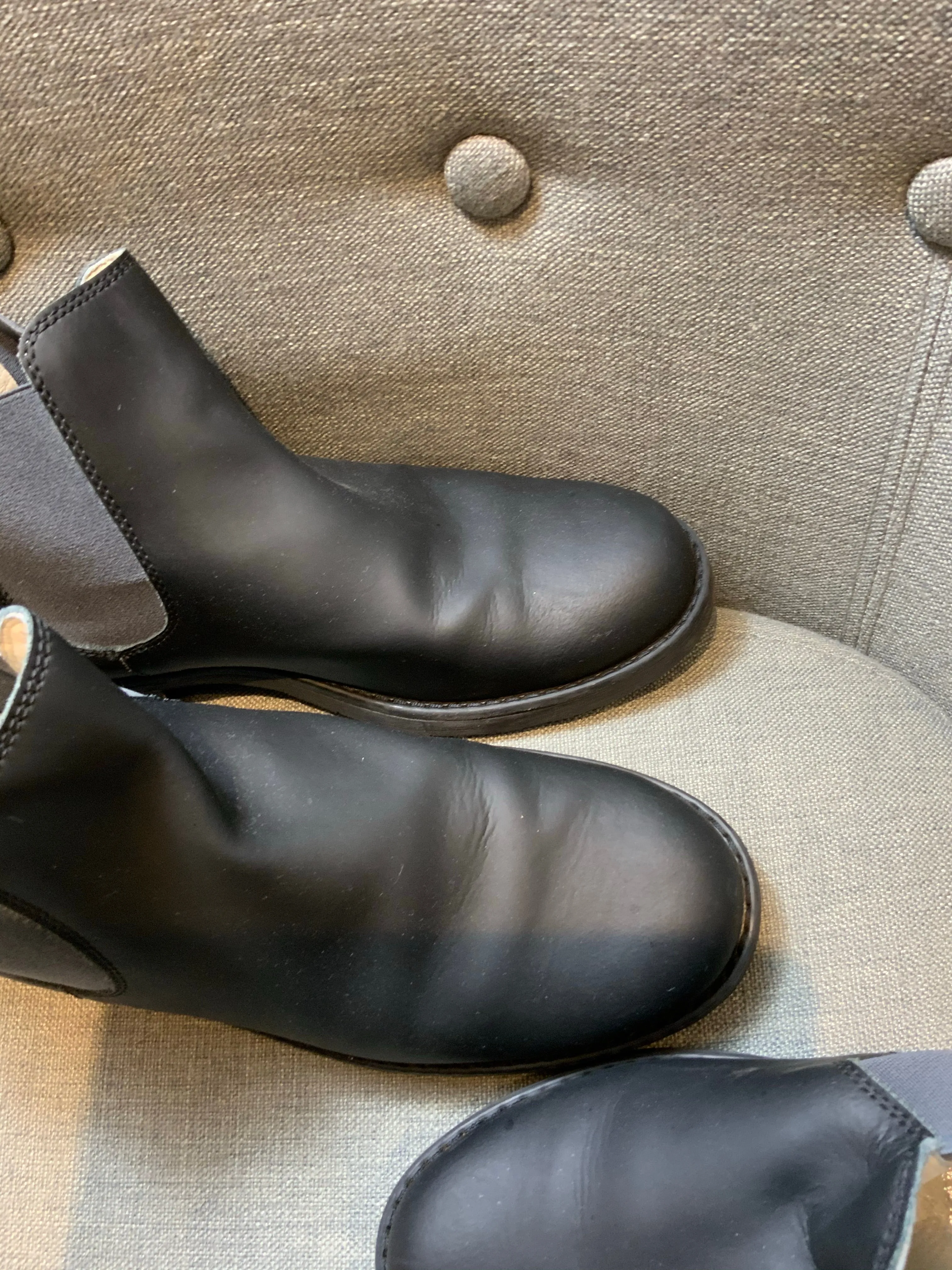 il gufo Children Boys' Navy Round-Toe Chelsea Boots Waterproof Size 29 & 38 children