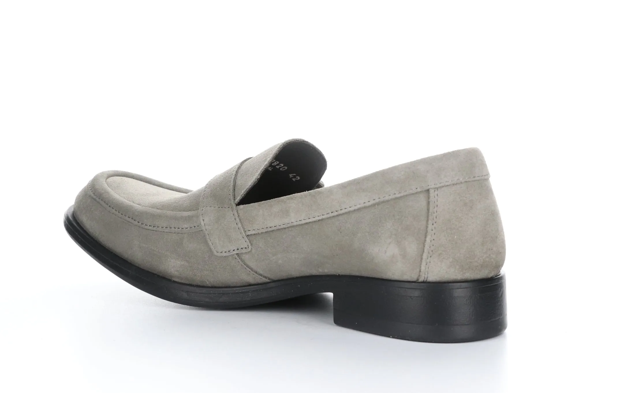MAXE747FLY Oil Suede  Lt. Grey Loafers Shoes