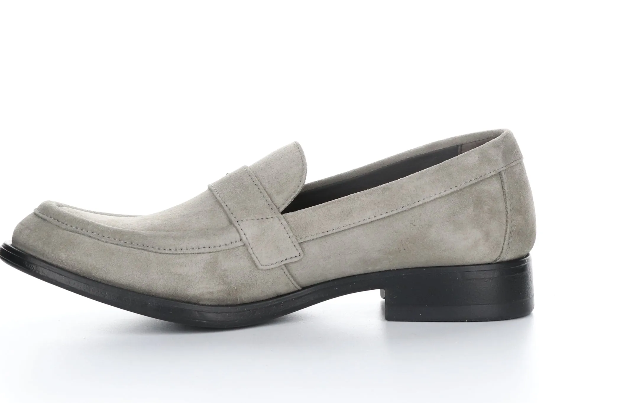 MAXE747FLY Oil Suede  Lt. Grey Loafers Shoes