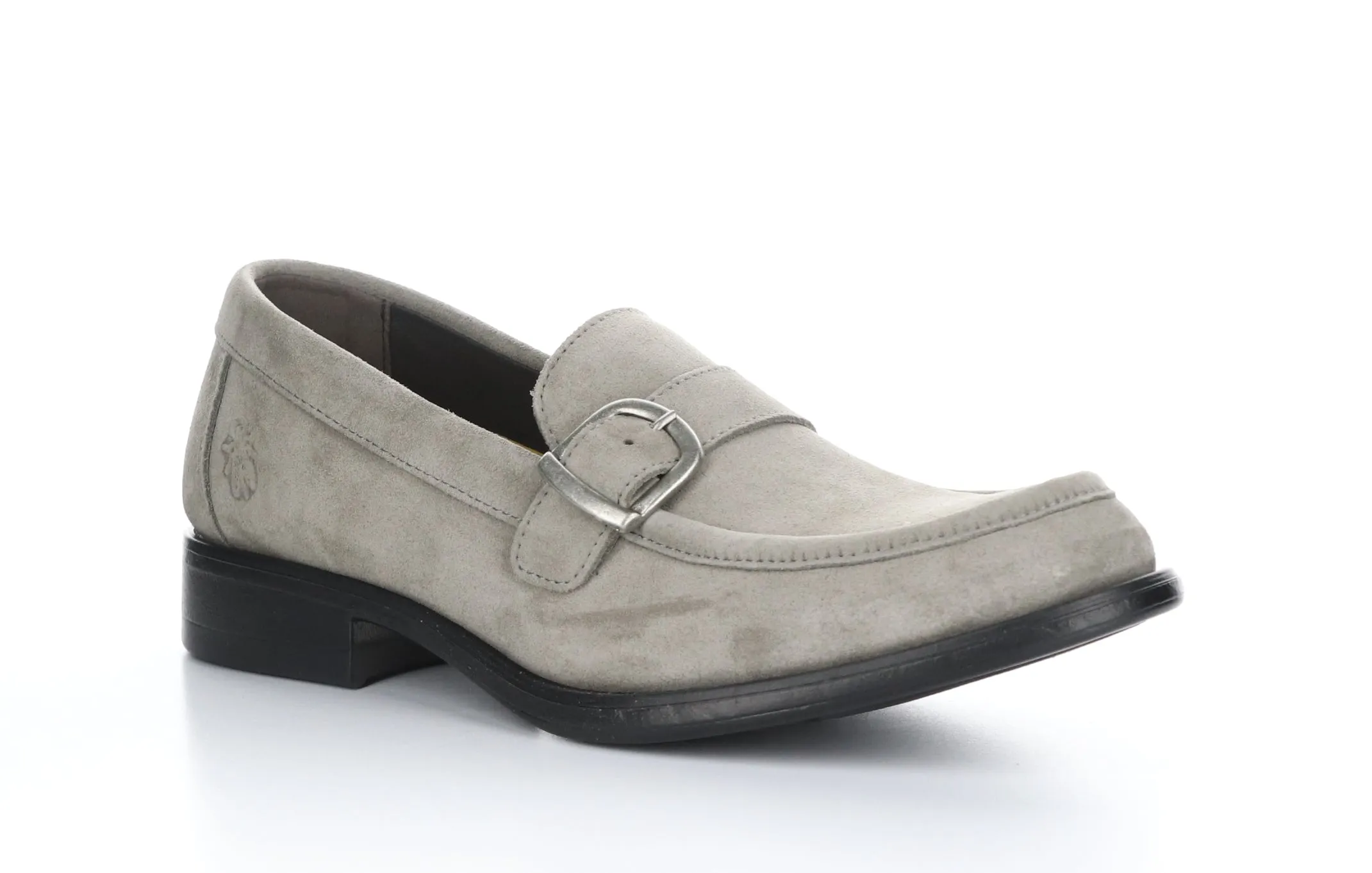 MAXE747FLY Oil Suede  Lt. Grey Loafers Shoes