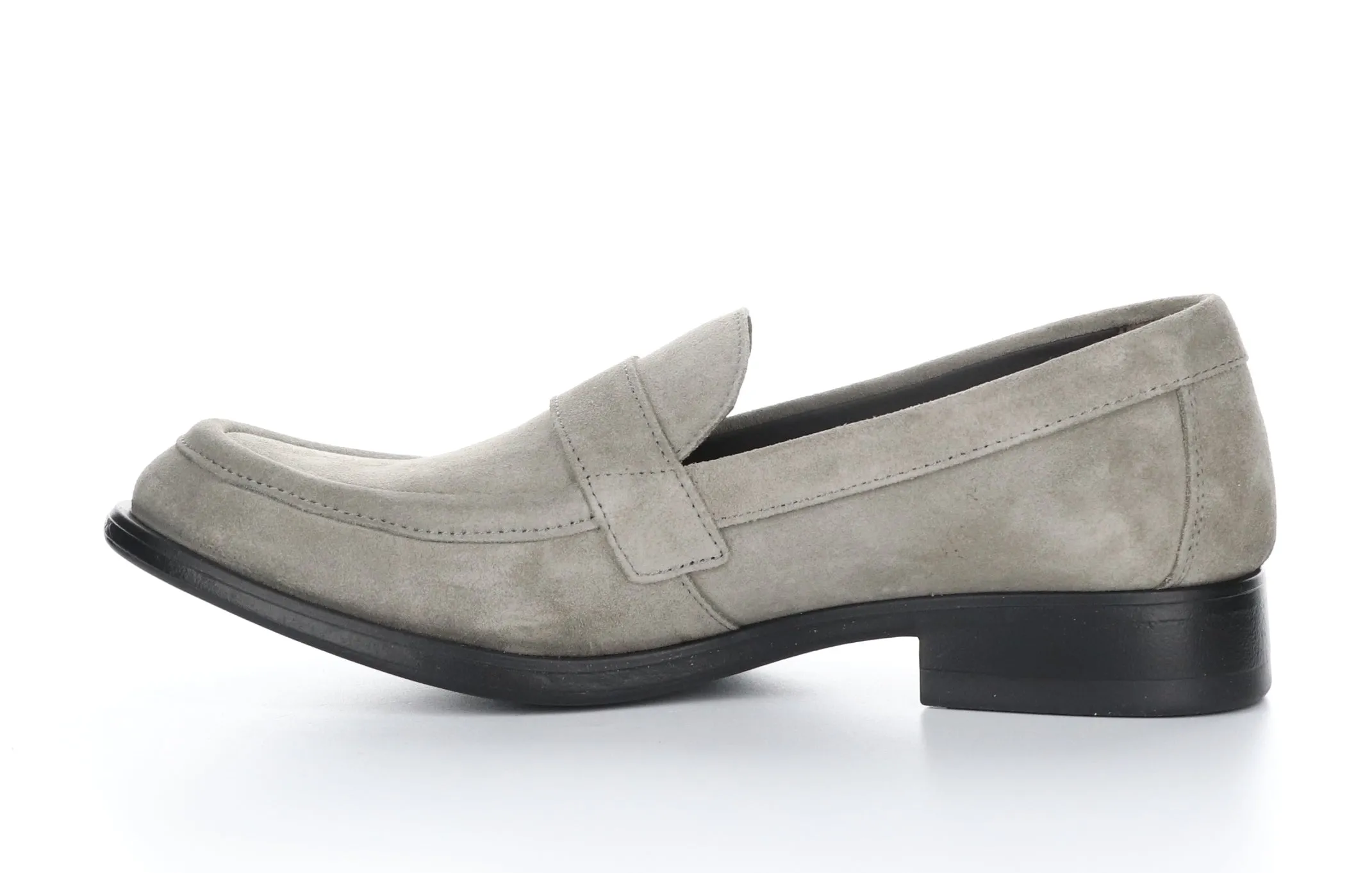 MAXE747FLY Oil Suede  Lt. Grey Loafers Shoes