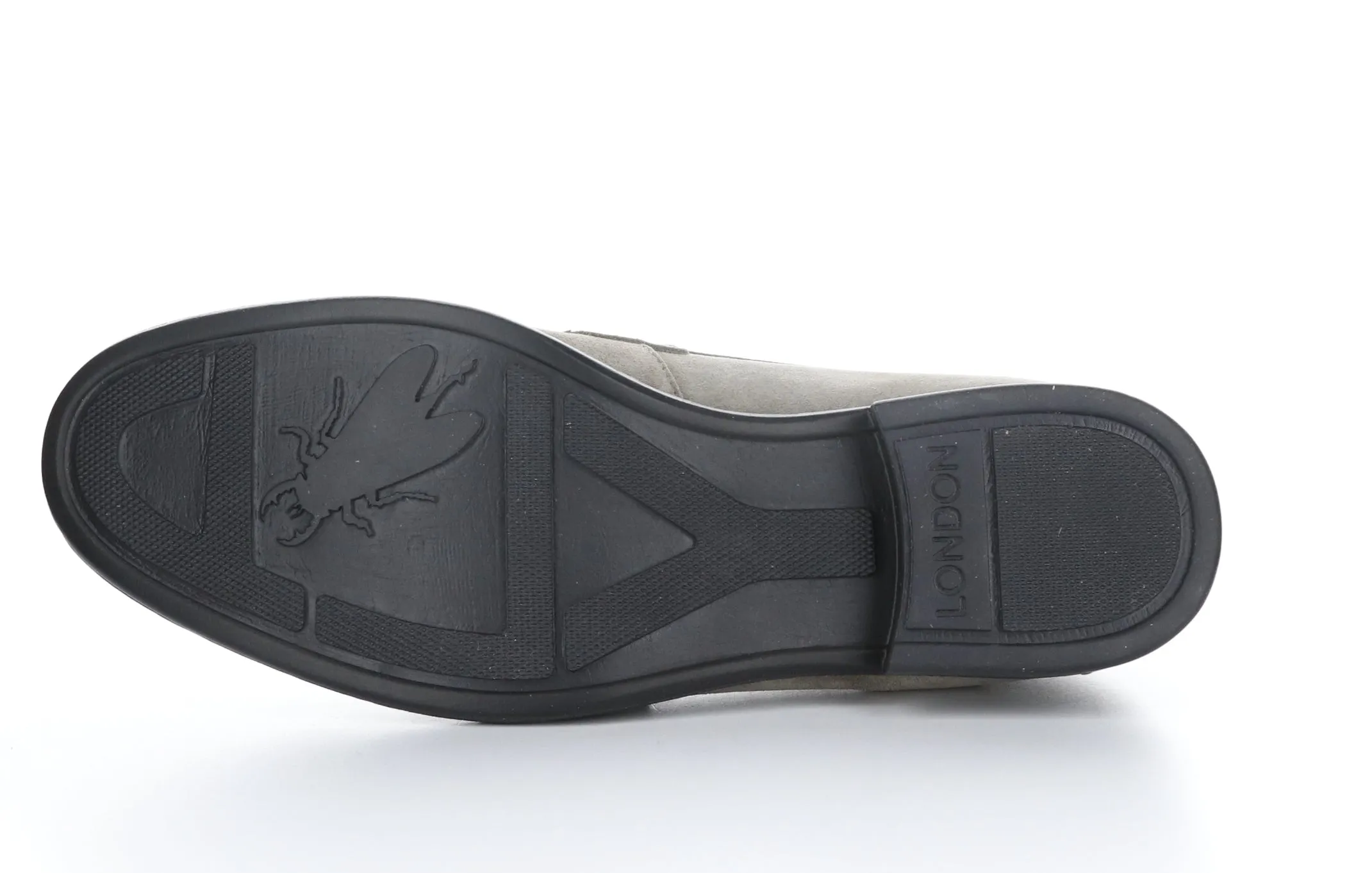 MAXE747FLY Oil Suede  Lt. Grey Loafers Shoes