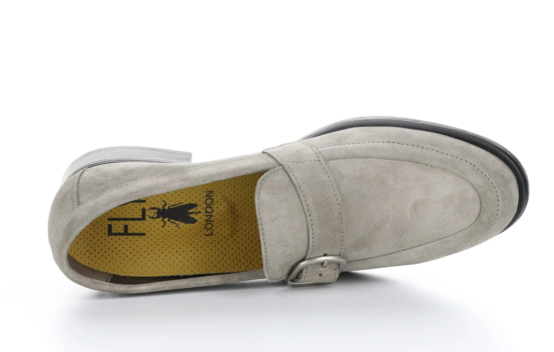 MAXE747FLY Oil Suede  Lt. Grey Loafers Shoes