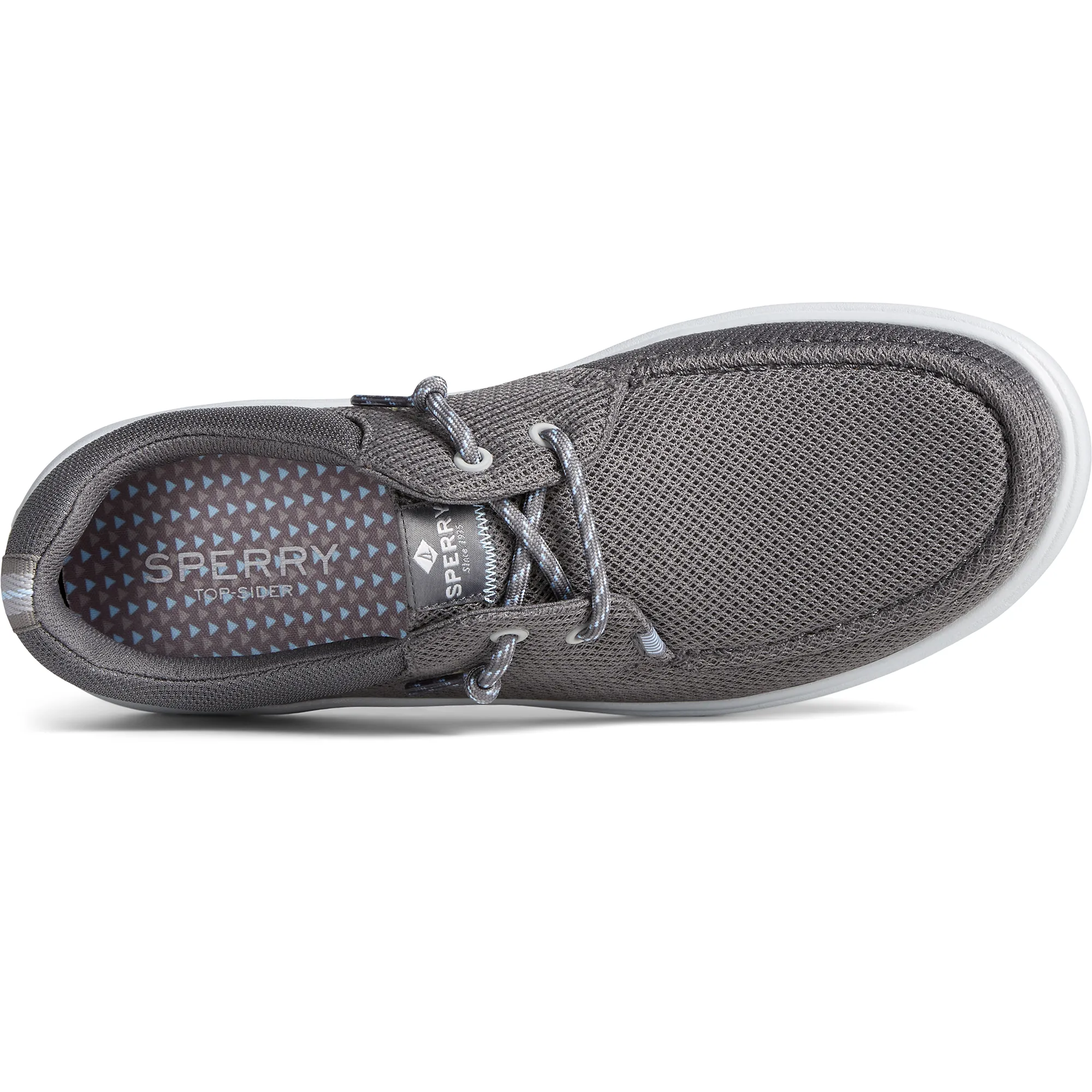 Men's Captain's Moc Mesh Sneaker - Grey (STS24877)