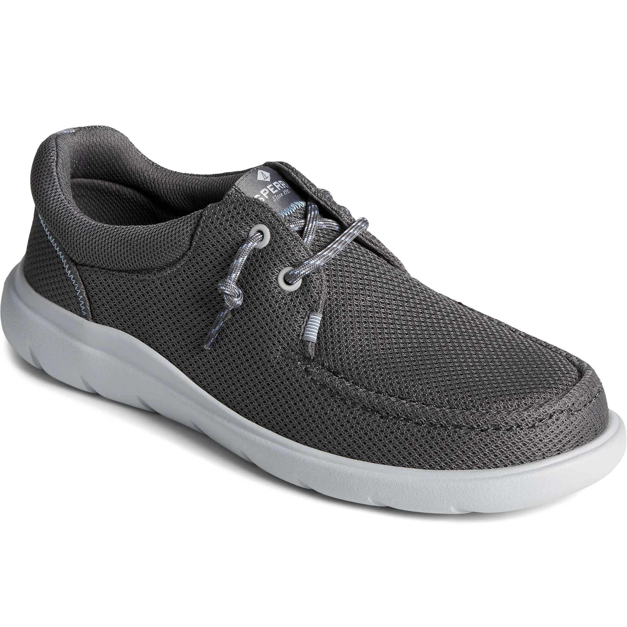 Men's Captain's Moc Mesh Sneaker - Grey (STS24877)