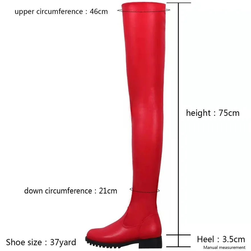 Pre Order:  Extra Long Platform Boots