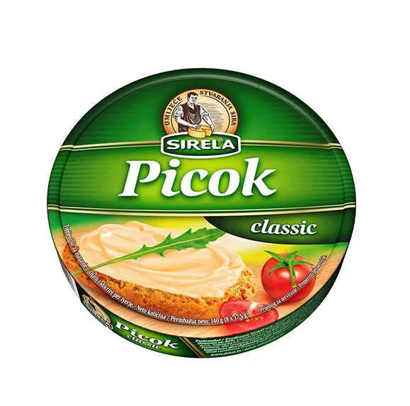President PICOK Classic Cheese Wedges, 140g
