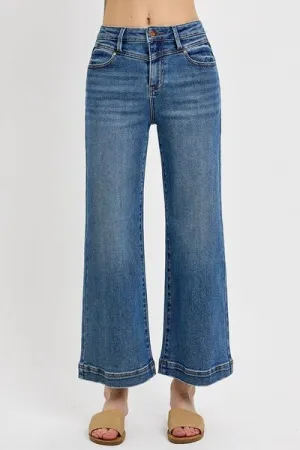 Risen Easy Street Wide-Leg Jeans