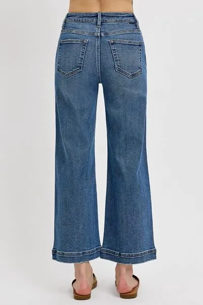Risen Easy Street Wide-Leg Jeans