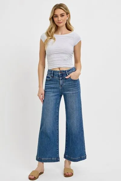 Risen Easy Street Wide-Leg Jeans