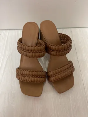 Sandals Heels Block By Universal Thread  Size: 8.5