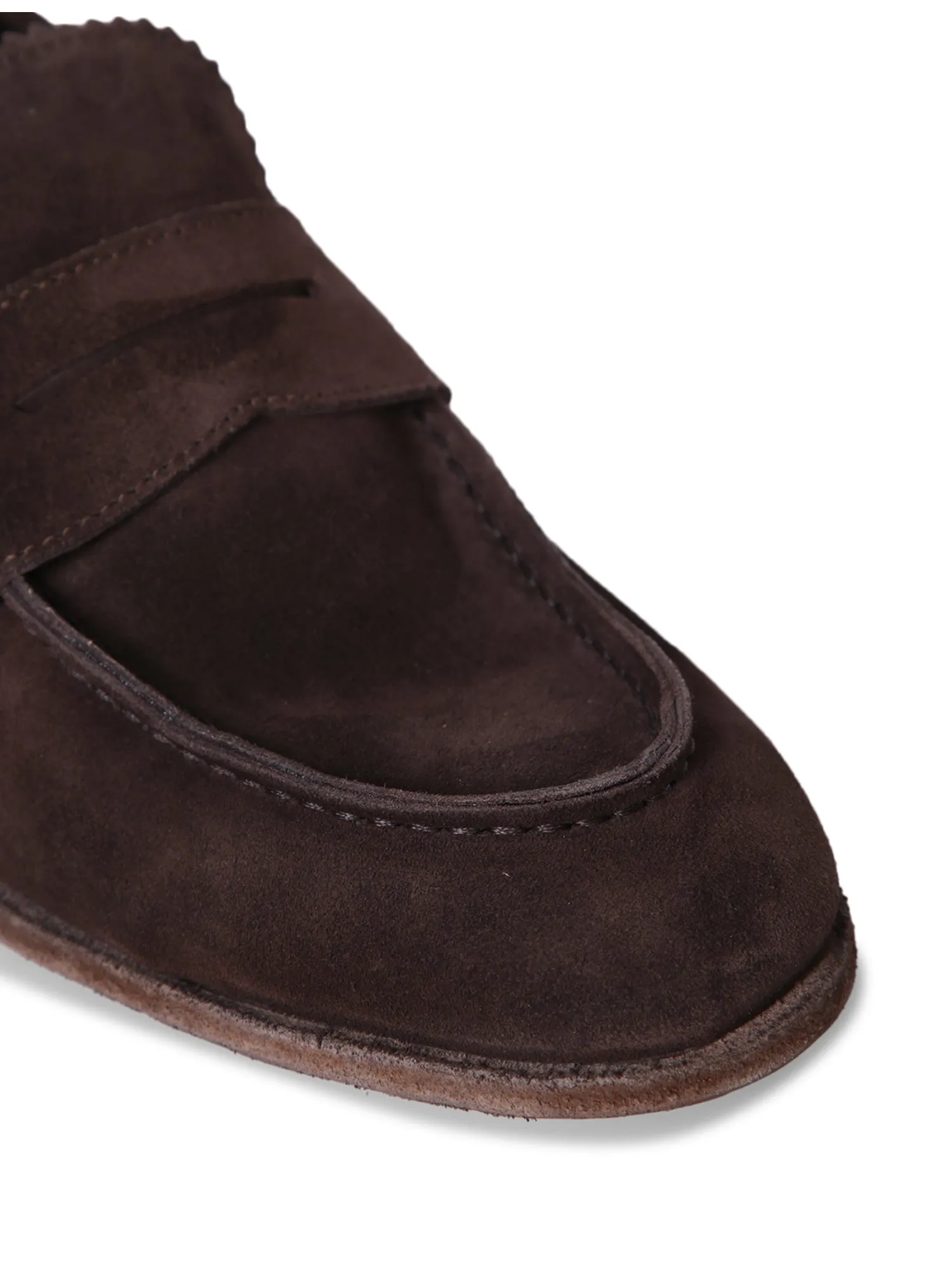 Solitude 001 suede brown loafer