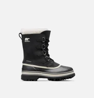 Sorel Women's Caribou Waterproof Lace Boots- Black Stone
