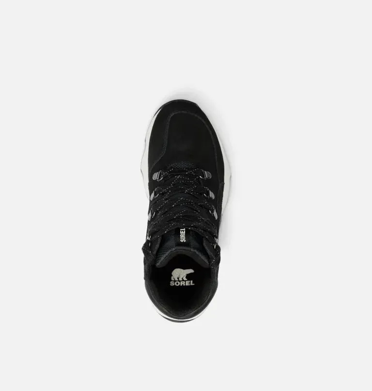 Sorel Women's Kinetic Impact Conquest Plus Waterproof Sneaker Boots-Black, Sea Salt
