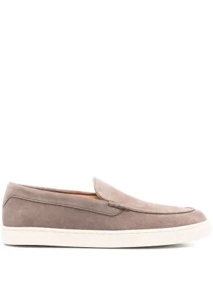 SUEDE LOAFERS