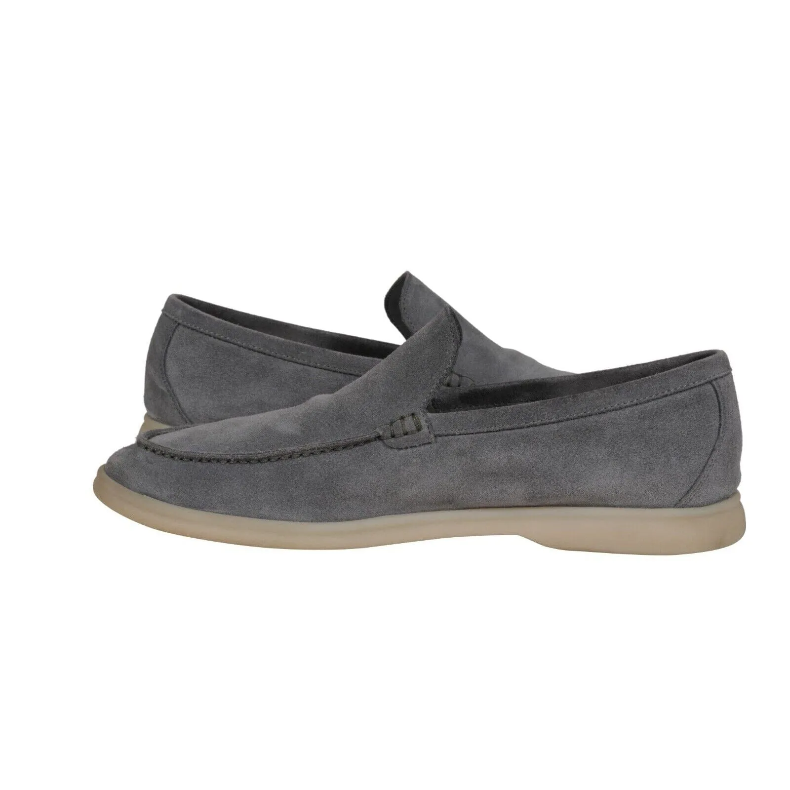 Summer Walk US 10 EU 43 Gray Suede Low Top Slip On Loafers