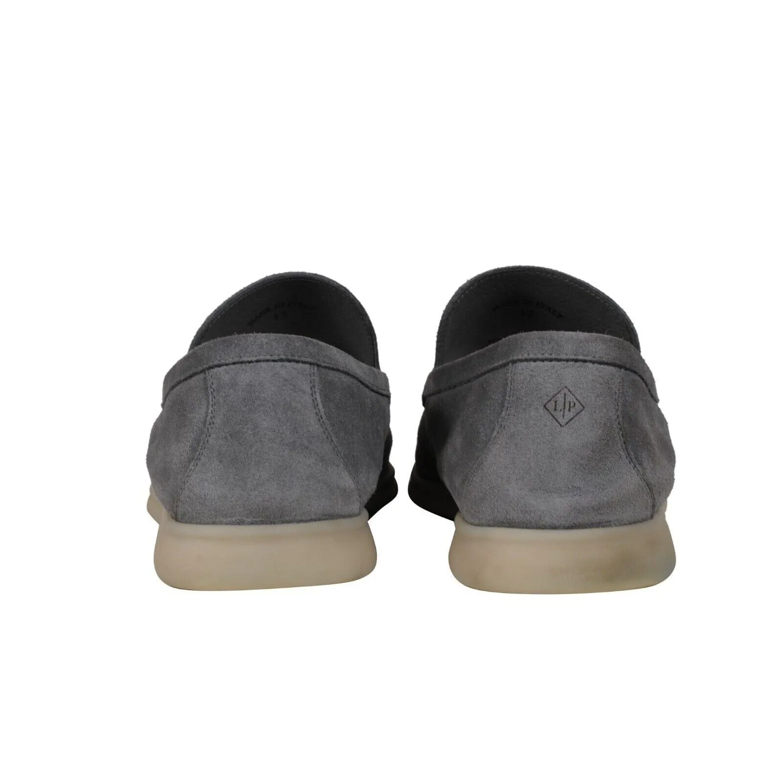 Summer Walk US 10 EU 43 Gray Suede Low Top Slip On Loafers