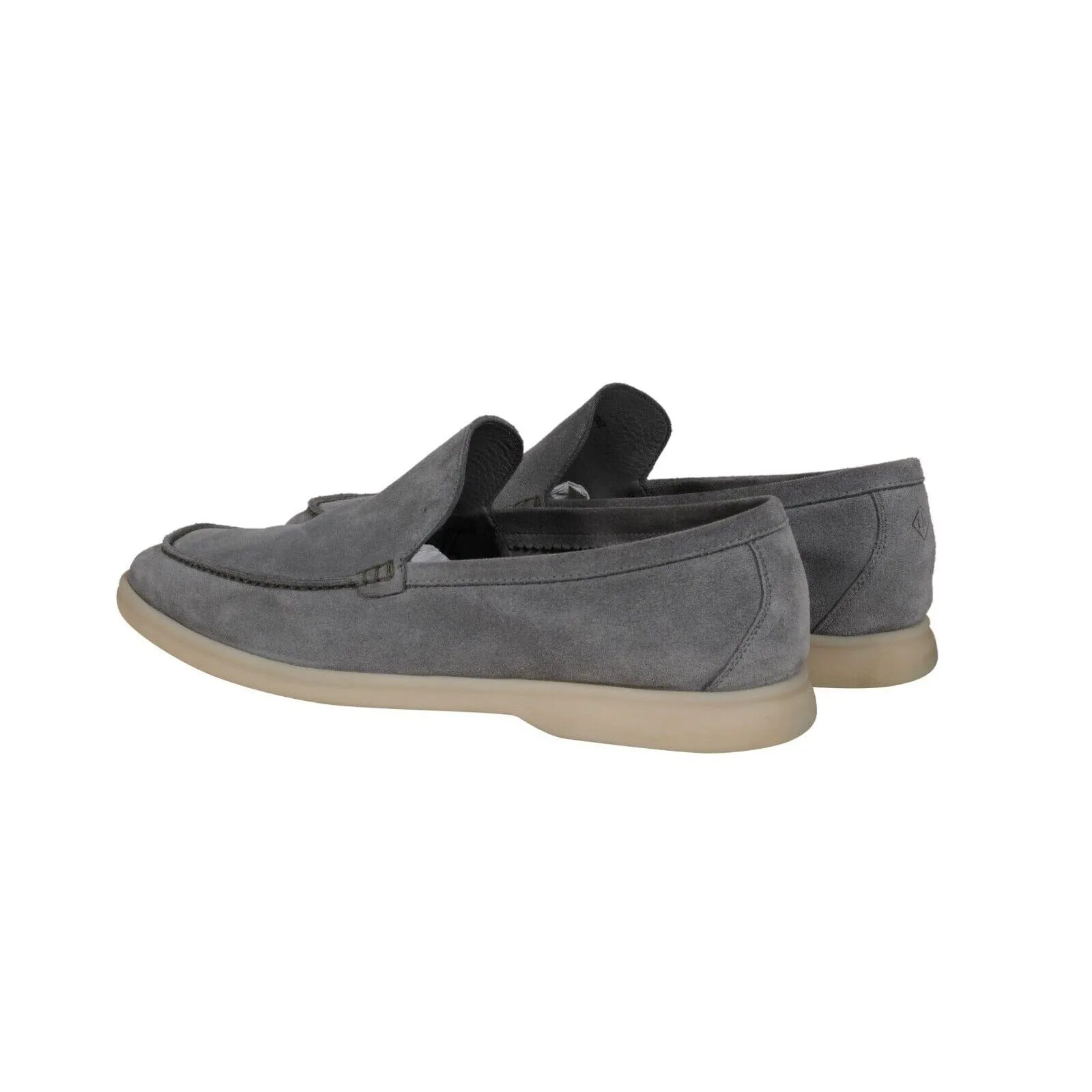 Summer Walk US 10 EU 43 Gray Suede Low Top Slip On Loafers
