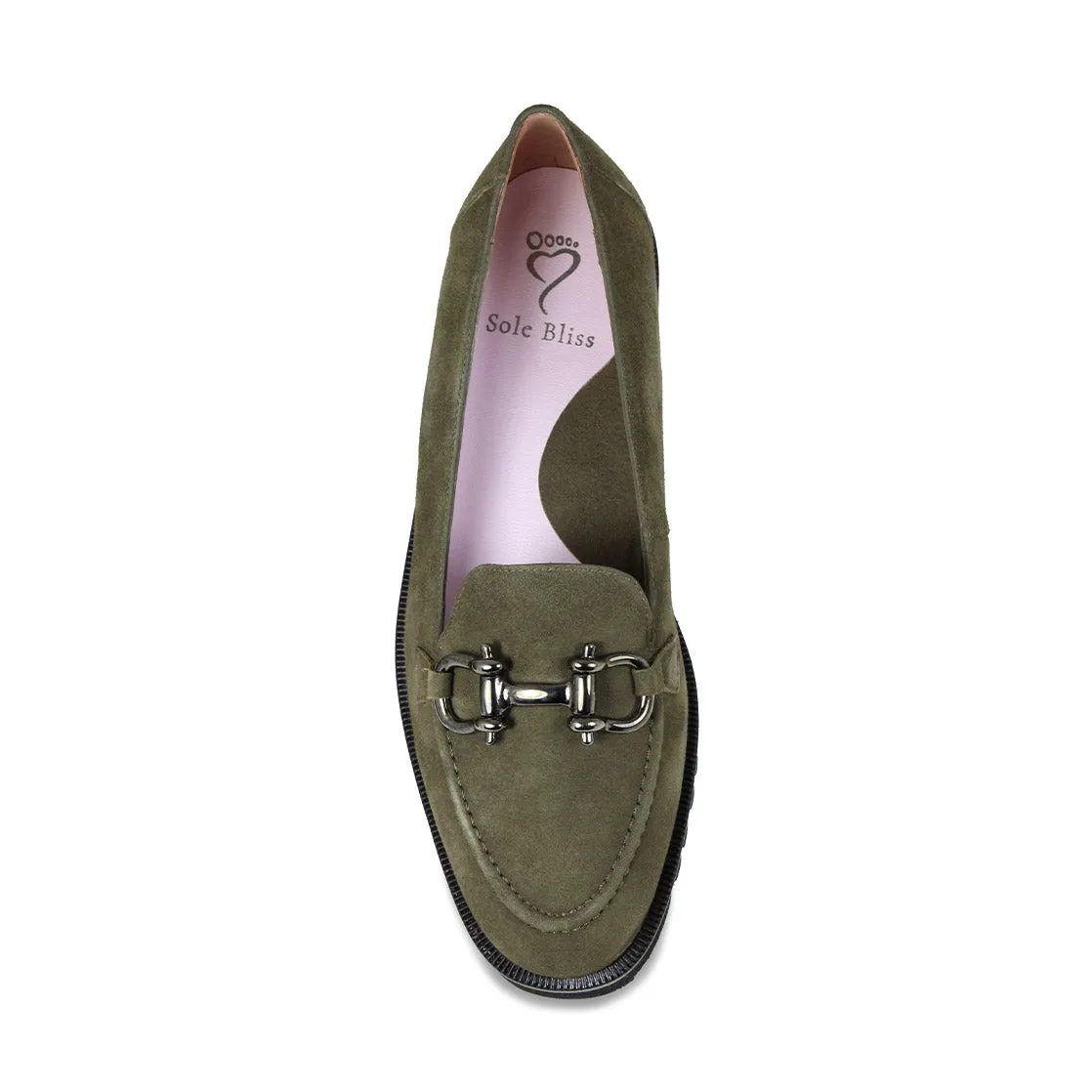 Terri: Khaki Suede