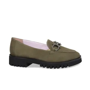 Terri: Khaki Suede