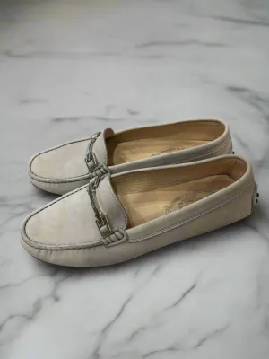 TODS BOA Suede Loafers - Size 36